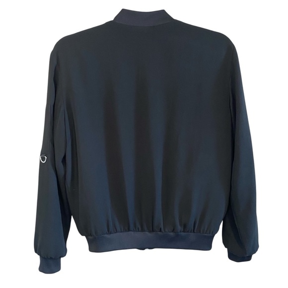 Zara - Black Bomber Jacket - XS - Picture 4 of 9